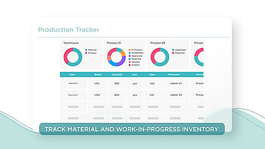 Production Tracker screenshot