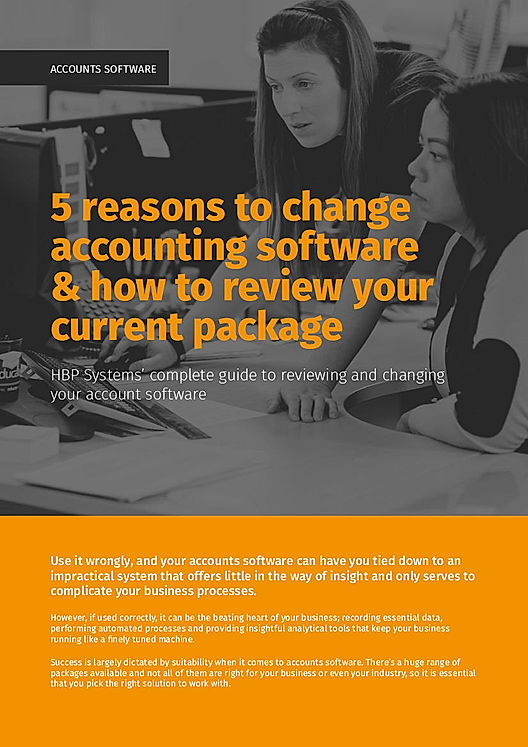 5 reasons to change accounting software & how to review your current package