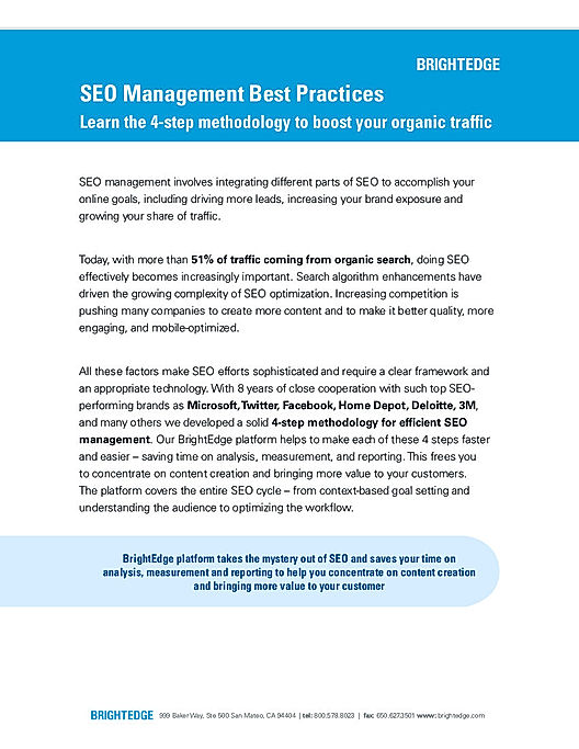 SEO Management Best Practices