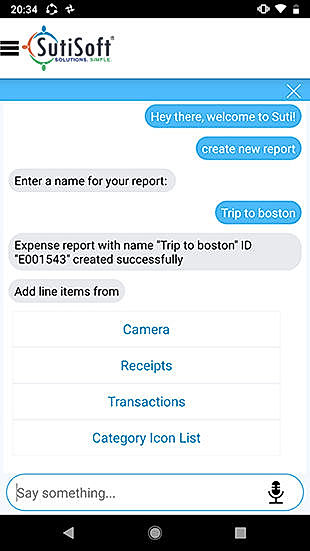 Expense Chatbot