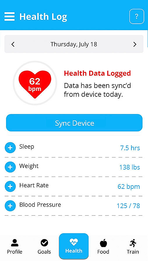 Tari App : Health Monitoring screenshot