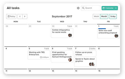Task Calendar