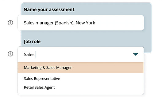 Pick the perfect assessment name