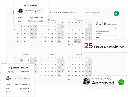 Timetastic : Personal calendars screenshot