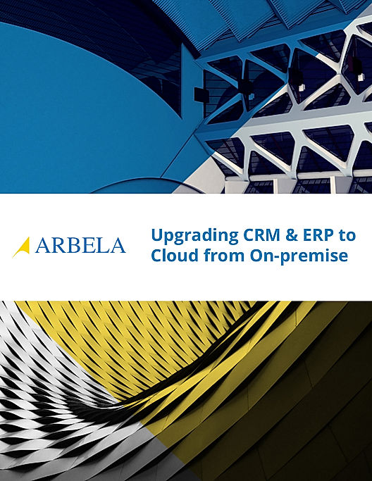 Upgrading CRM & ERP to Cloud from On-premise