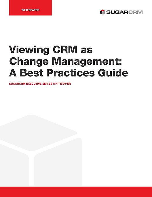 Viewing CRM as Change Management: A Best Practices Guide