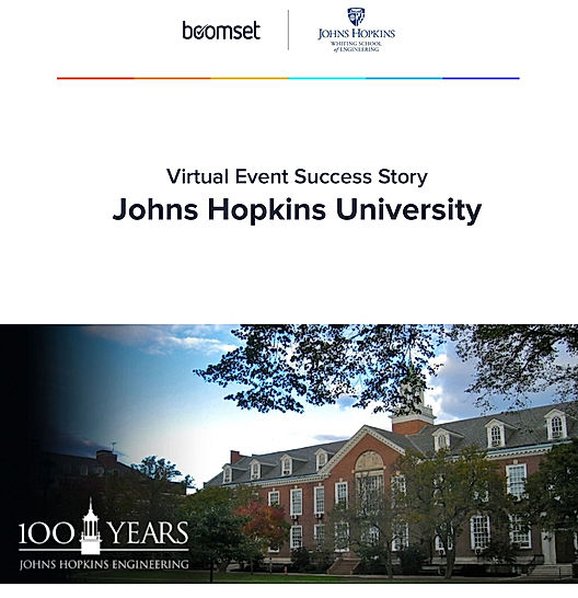 Virtual Event Success Story - Johns Hopkins University