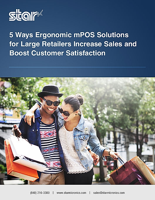 5 Ways Ergonomic mPOS Solutions for Large Retailers Increase Sales and Boost Customer Satisfaction