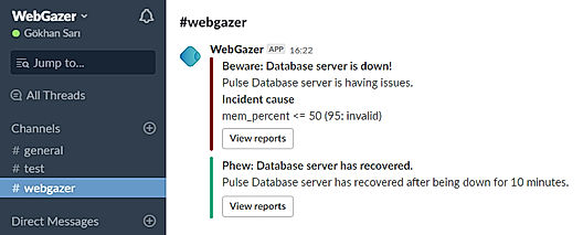 WebGazer screenshot