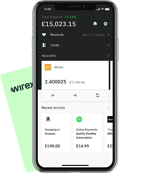 Wirex Wallet screenshot