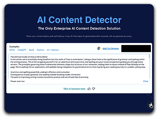 AI Content Detector