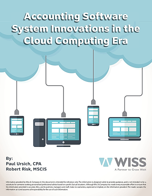 Accounting Software System Innovations in the Cloud Computing Era