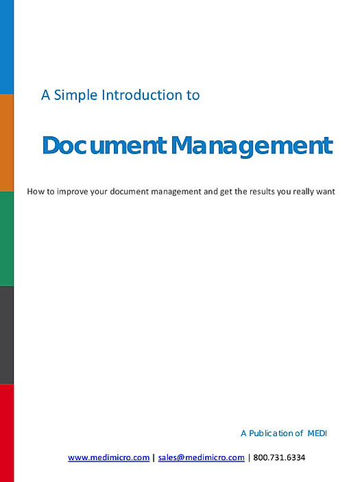 A Simple Introduction to Document Management