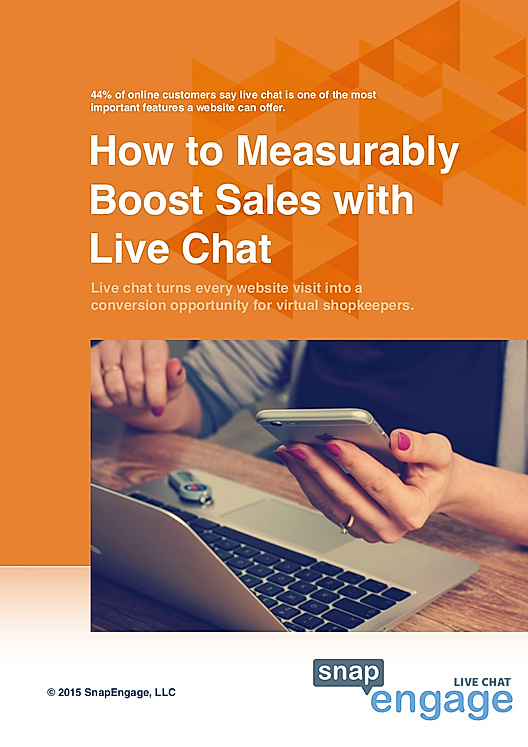 How to Measurably Boost Sales with Live Chat
