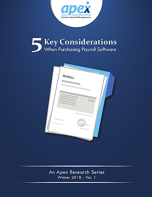 5 Key Considerations When Purchasing Payroll Software