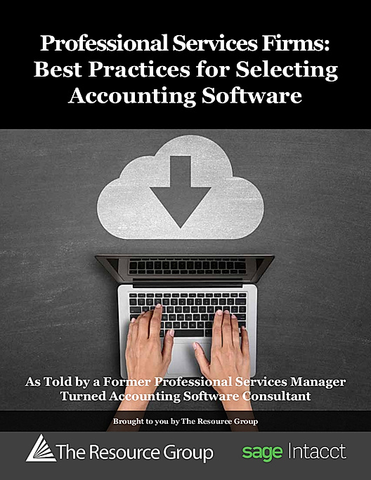 Professional Services Firms: Best Practices for Selecting Accounting Software