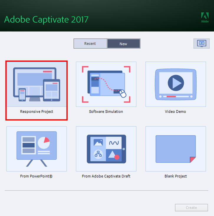 Adobe Captivate Screenshots