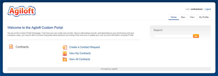 Agiloft Contract Management Screenshots