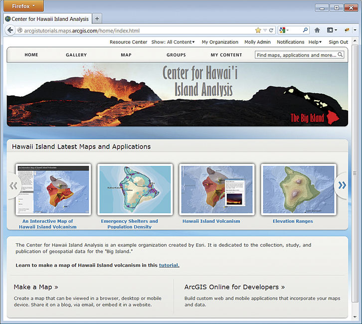 ArcGIS Online Screenshots