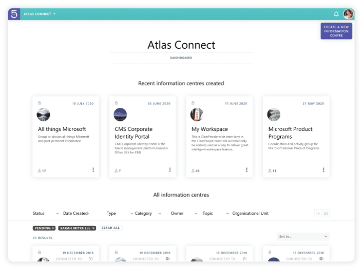 Atlas Digital Workspace Screenshots