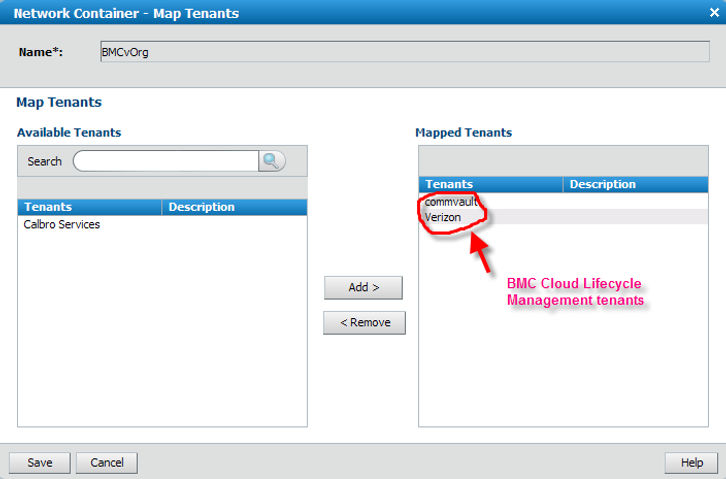 BMC Cloud Lifecycle Management Screenshots
