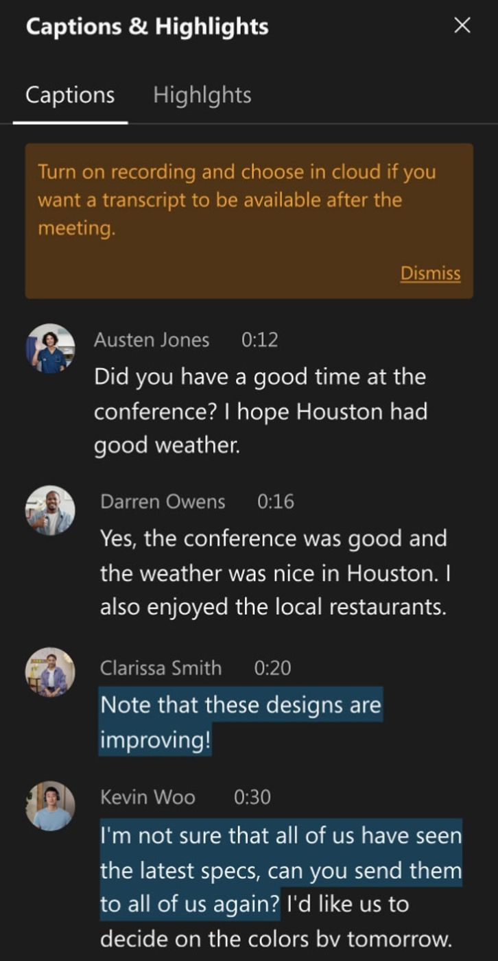 Cisco Webex Meetings Screenshots