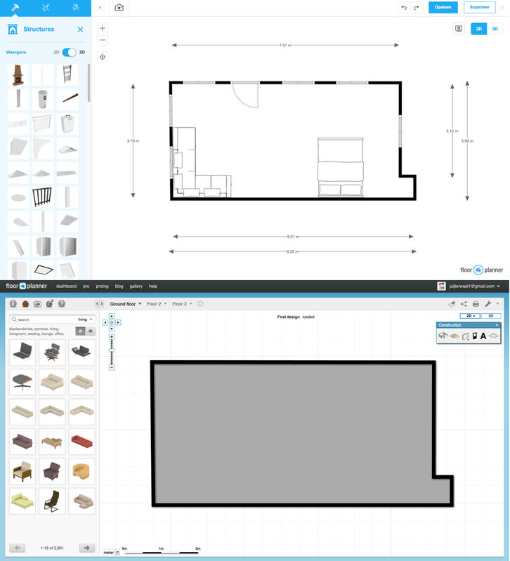 Floorplanner Screenshots