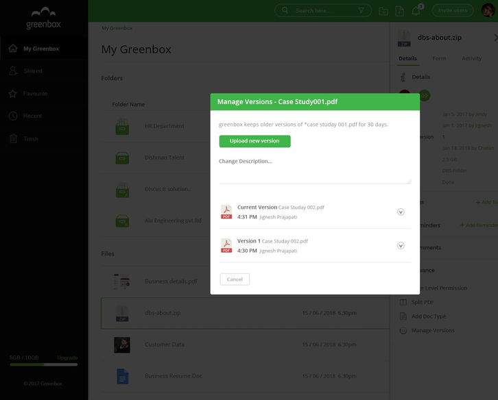 Greenbox Screenshots