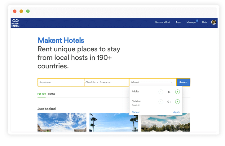 Makent Hotels Screenshots