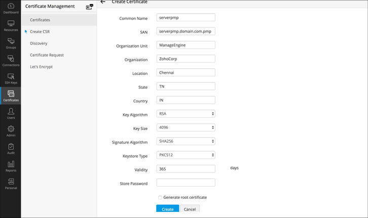ManageEngine Password Manager Pro Screenshots