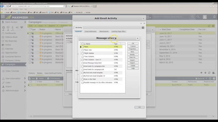 Maximizer CRM Screenshots
