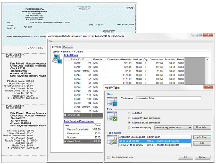 Orchid Spa Software Screenshots