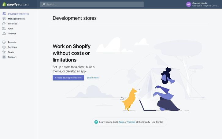 Shopify Screenshots