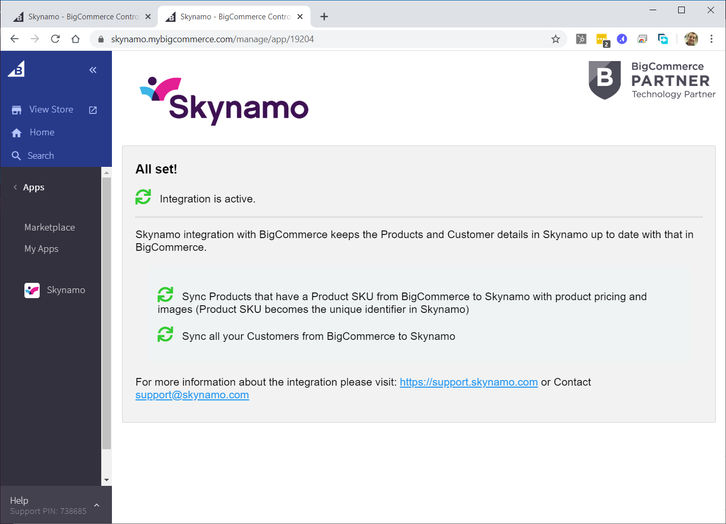 Skynamo Screenshots
