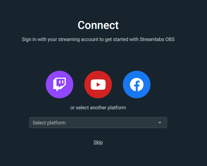 Streamlabs OBS Screenshots