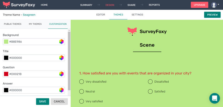SurveyFoxy Screenshots