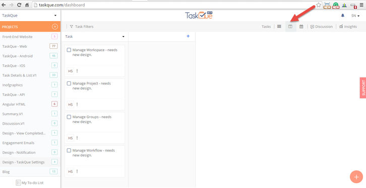 TaskQue Screenshots