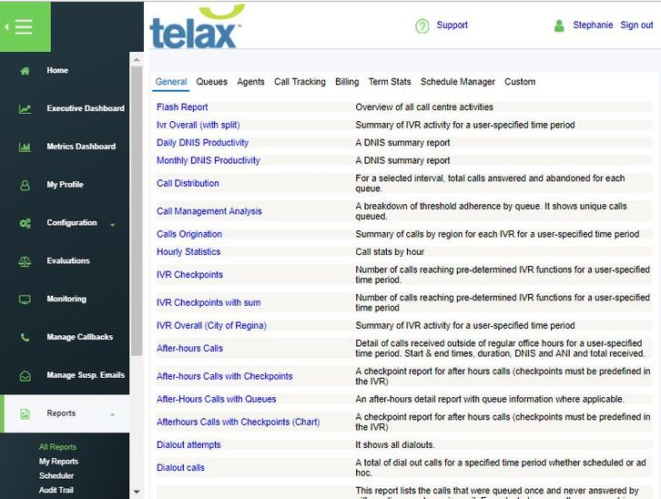 Telax Screenshots