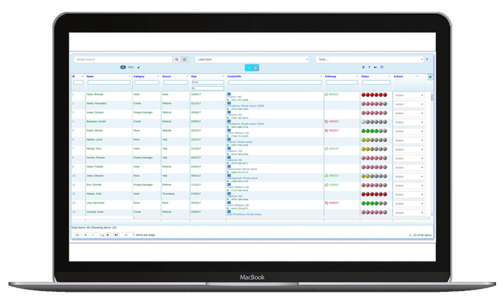 WorkWell Command Center and Mobile App Screenshots
