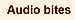 Audio Bites logo