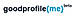 goodprofile{me} logo