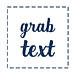 Grabtext logo