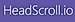 HeadScroll logo