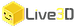 Live3D logo