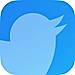 Minimal Twitter logo