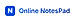 Online NotesPad logo