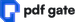 PDFGate logo