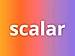 Scalar logo