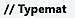 Typemat logo