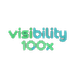 Visibility100x logo